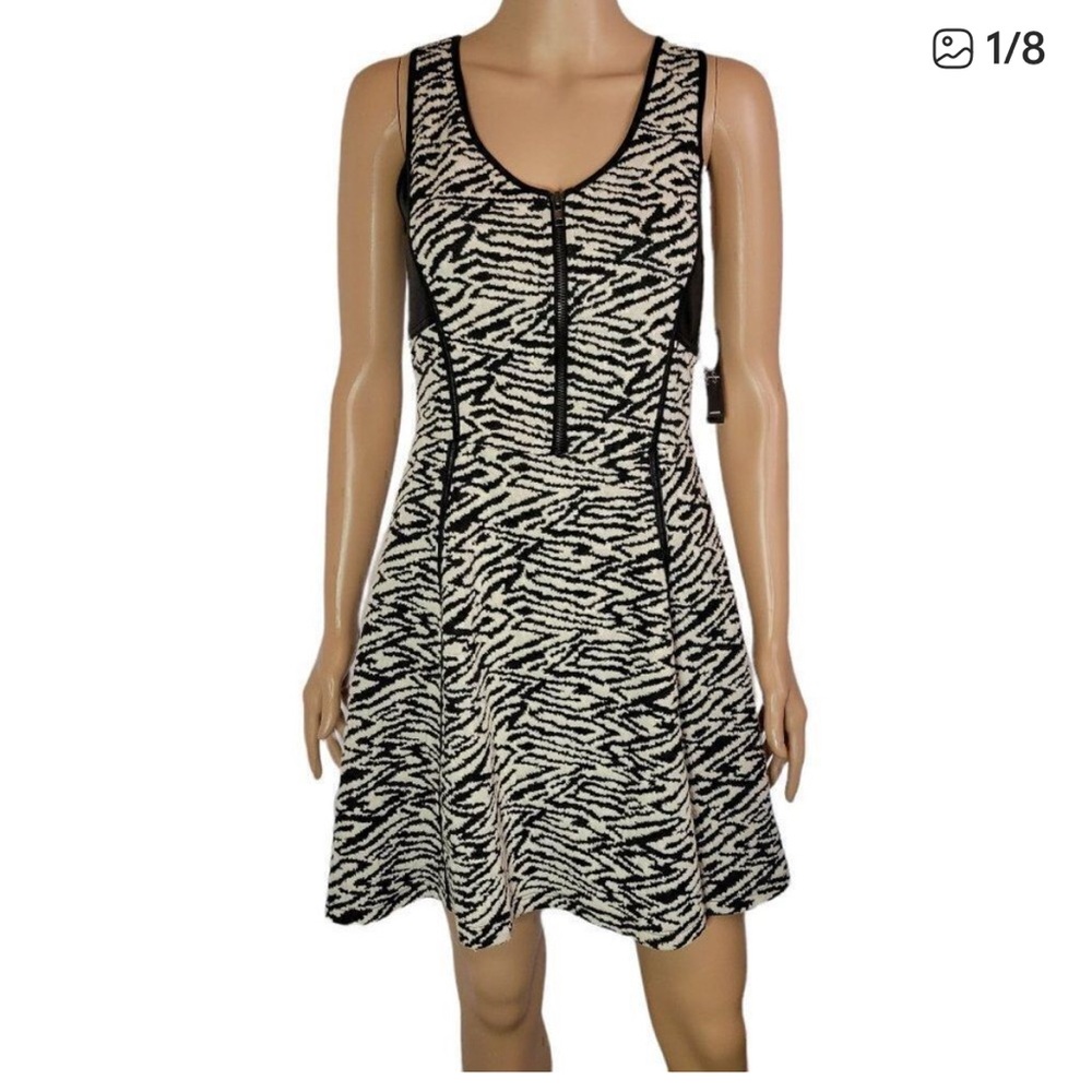 Jessica Simpson Zippy Zebra Print Dress